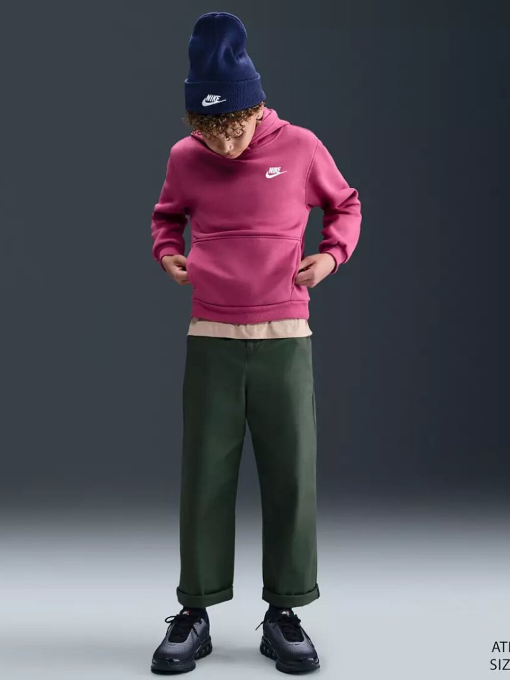 Nike All Kids Fit Sportswear Club Fleece Hoodie - Picture 3 of 9
